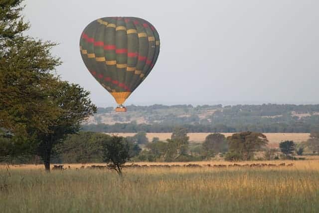 Hot Air Balloon Rides Over Masai Mara