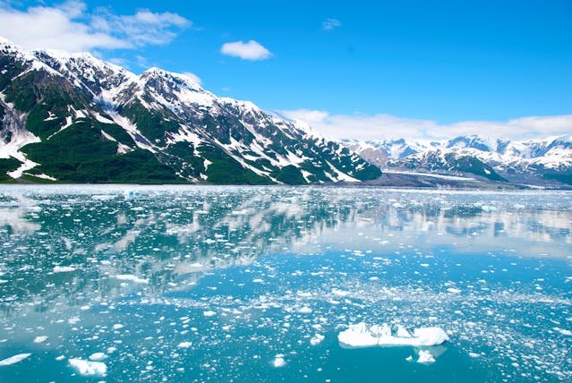 Ice cave tours in Alaska USA