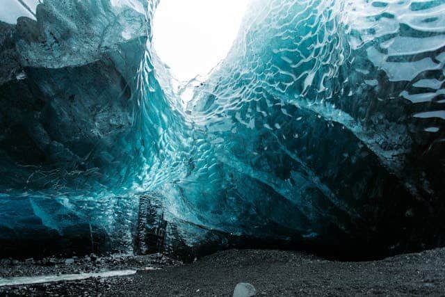 Ice cave tours in Alaska USA