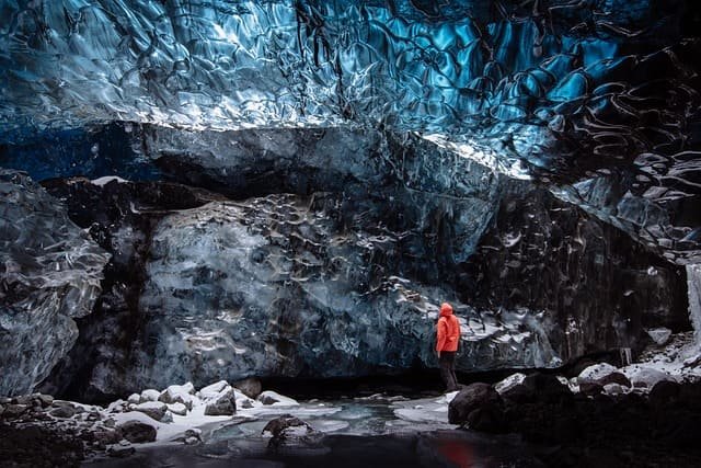 Where are the most exciting ice caves in Europe